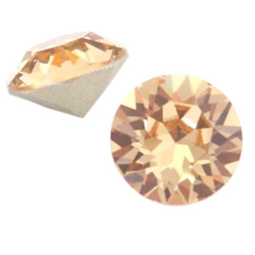 Chatons cristaux swarovski - ss24 - bronze - 12 pièces