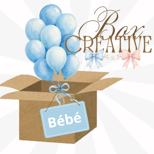 Box créative surprise - bébé - bleu