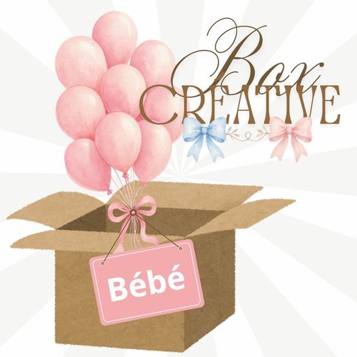 Box créative surprise - bébé - rose