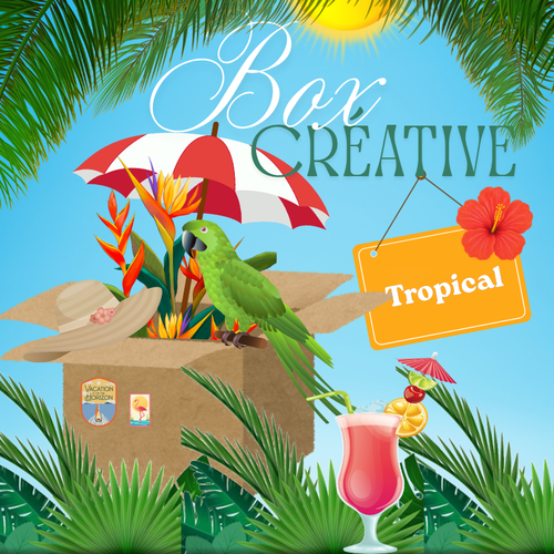 Box créative surprise - tropical