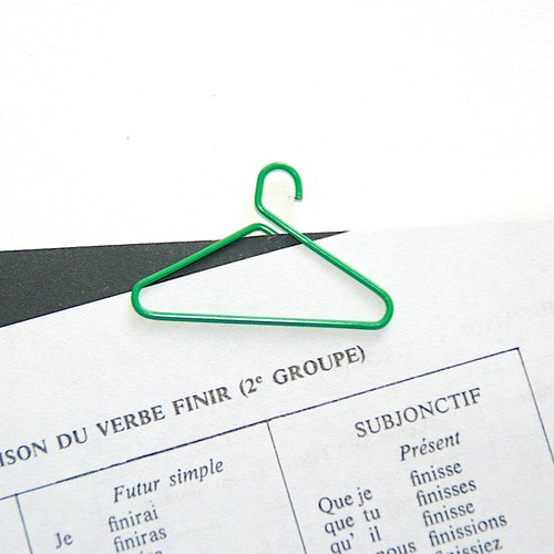Trombones cintres - vert