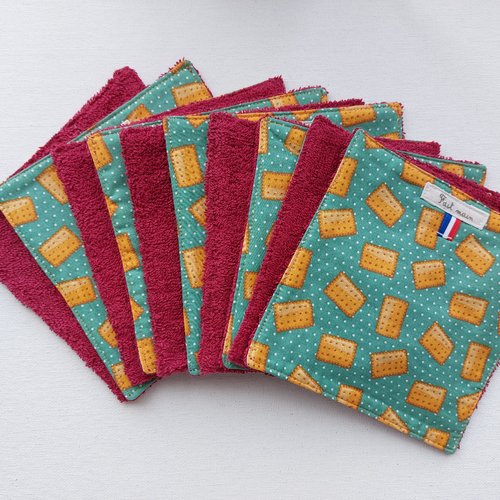 Serviettes  de table vendu en 1 lot de  10 pièces