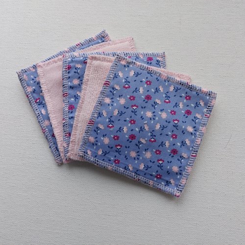 Lingettes démaquillantes en lot de de 5