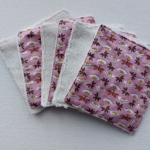 Lingettes démaquillantes   papillons (6 ) n°6