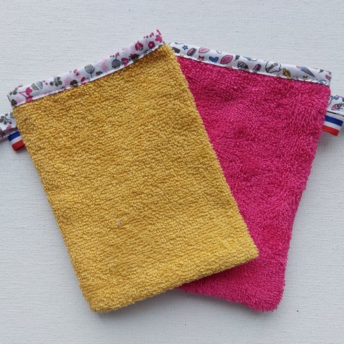 Gant de toilette enfant taille intermédiaire  (7 ans )