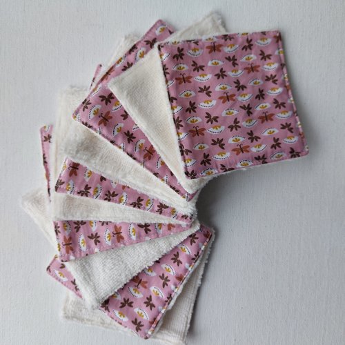 Lingettes démaquillantes   papillons (10 )