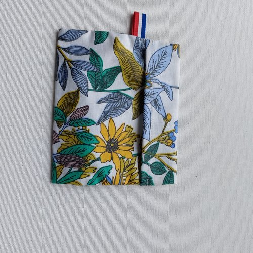 Pochette  à savon tournesol
