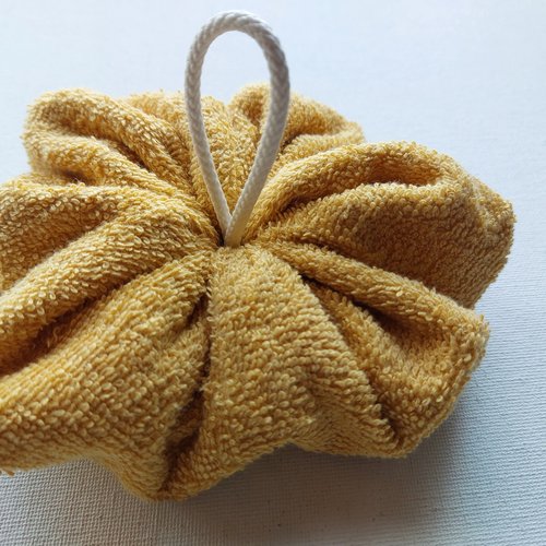 Fleur de douche  en coton éponge
