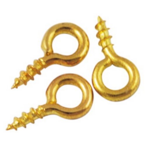300 tiges a vis metal dore 10 mm - creation bijoux perles