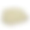 Lot de 500 perles nacrees ivoire beige ecru acrylique ø 4 mm - livraison gratuite - creation