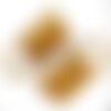 30 embouts serre fil ressort metal dore 10 x 4 mm - creation bijoux perles