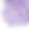 50 perles strass cabochon fleur strass violet 9 mm acrylique à coller - dos argenté - creation diy
