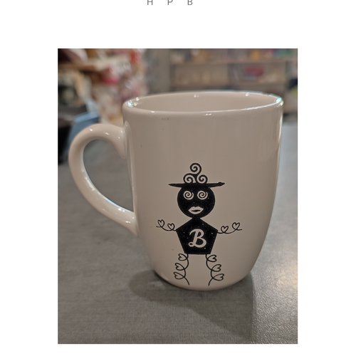 Mug 200 ml lettre b