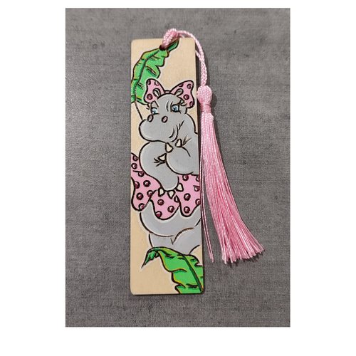 Marque page en bois