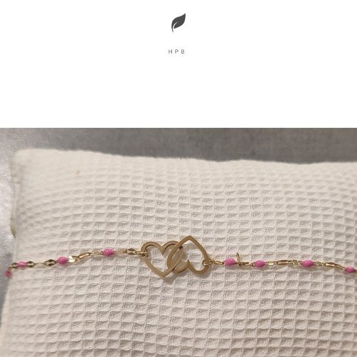 Bracelet coeurs