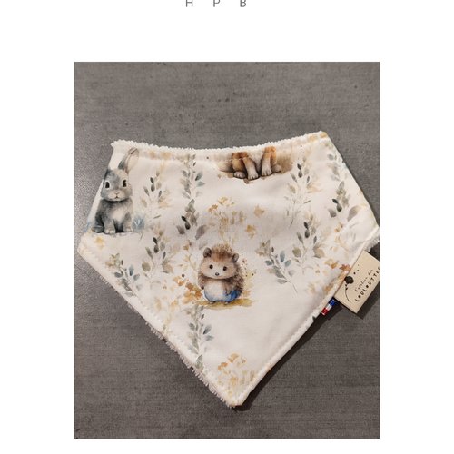 Bavoir bandana