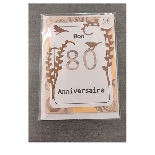 Carte postale "bon anniversaire"