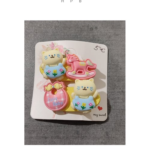 Barrettes enfants- collection fun et mignonne