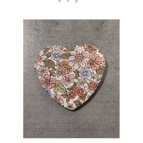 Broche coeur