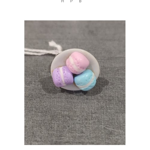 Bague réglable gourmandises