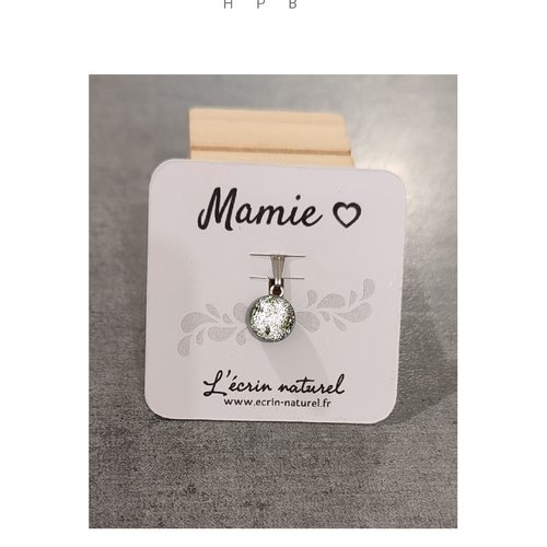 Pendentif en verre