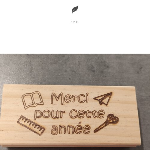 Brosse à tableau "merci pour cette année"