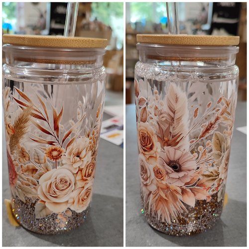 Gourde à paillettes