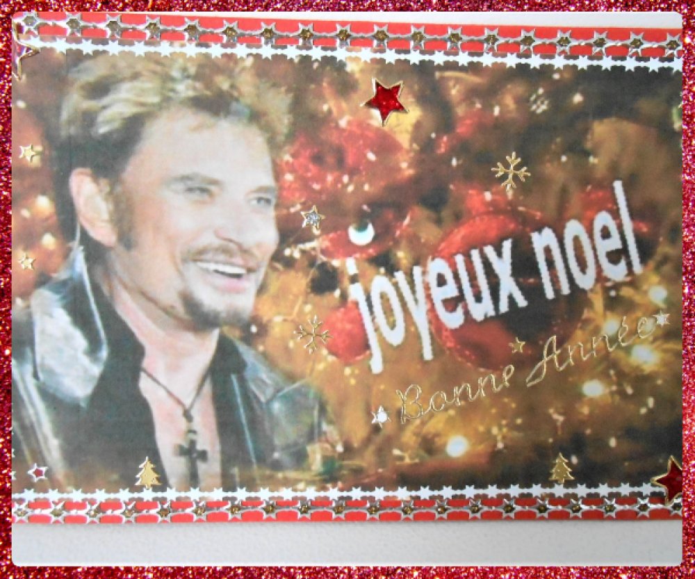 Carte De Voeux Johnny Hallyday Un Grand Marche