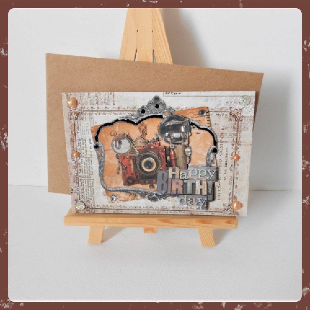 Carte Anniversaire Homme Photographe Un Grand Marche