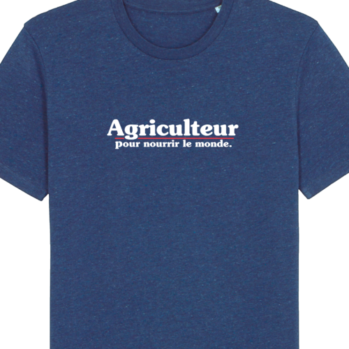 T-shirt "agriculteur pour nourrir le monde"