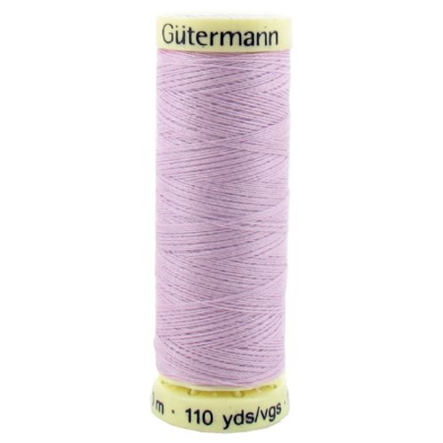 Fil à coudre gütermann - 100% polyester - 100 m - coloris 441 mauve