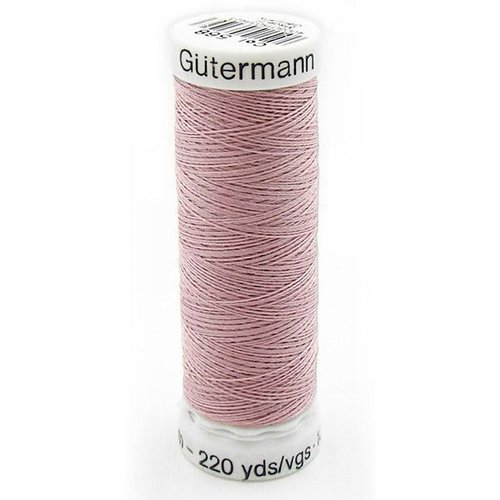 Fil à coudre gütermann - 100% polyester - 100 m - coloris 568 parme