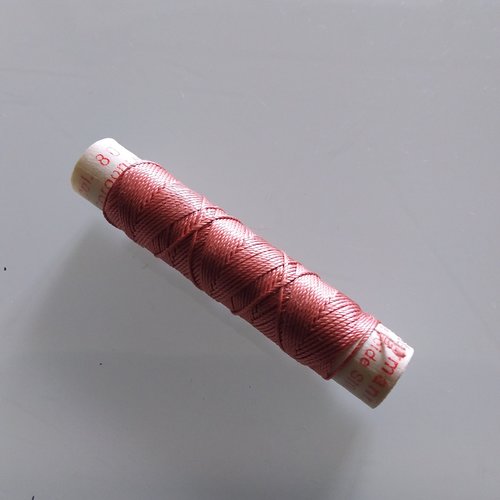Fil à coudre - cordonnet de soie gutermann - col 80 - rose