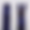 Fermeture éclair - ykk - 50 cm - séparable - bleu marine - veste - manteau - customisation