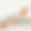 Saumon  clair - ruban satin - largeur 15 mm -