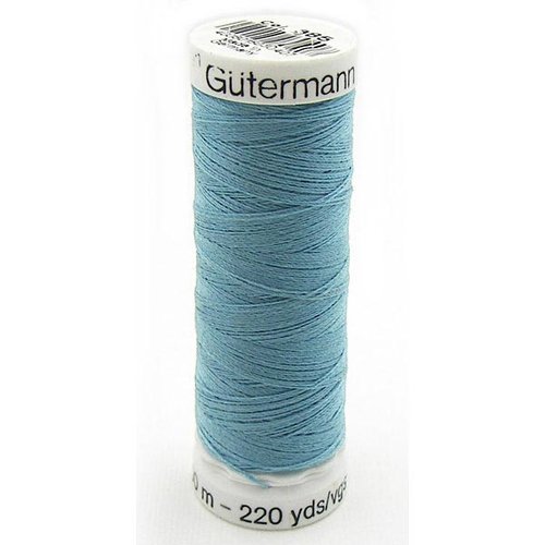 Fil à coudre gütermann - 100% polyester - 100 m - coloris 385 bleu