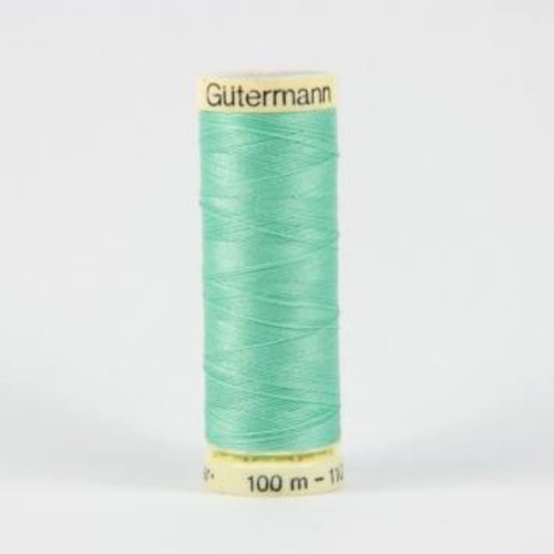 Fil à coudre gütermann - 100% polyester - 100 m - coloris 234 bleu vert d'eau