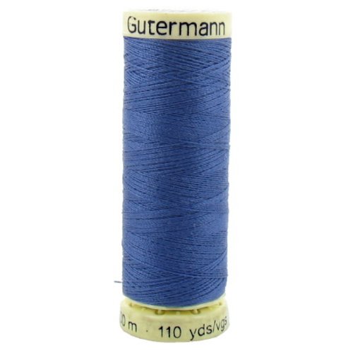 Fil à coudre gütermann - 100% polyester - 100 m - coloris 759 bleu lavande foncé