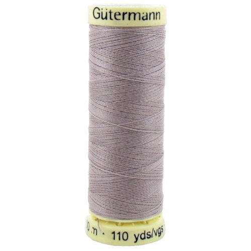 Fil à coudre gütermann - 100% polyester - 100 m - coloris 125 parme