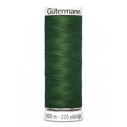 Fil à coudre gütermann - 100% polyester - 100 m - coloris 639 vert
