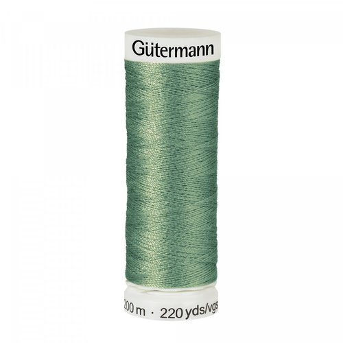 Fil à coudre gütermann - 100% polyester - 100 m - coloris 297 vert amande