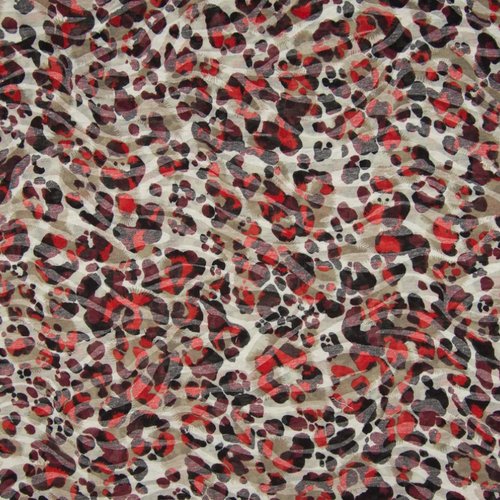 Jersey de coton - tissu habillement - 50 % jersey coton 50 % polyester   - rouge,noir,bordeaux,écru motifs rayures - largeur 1m40