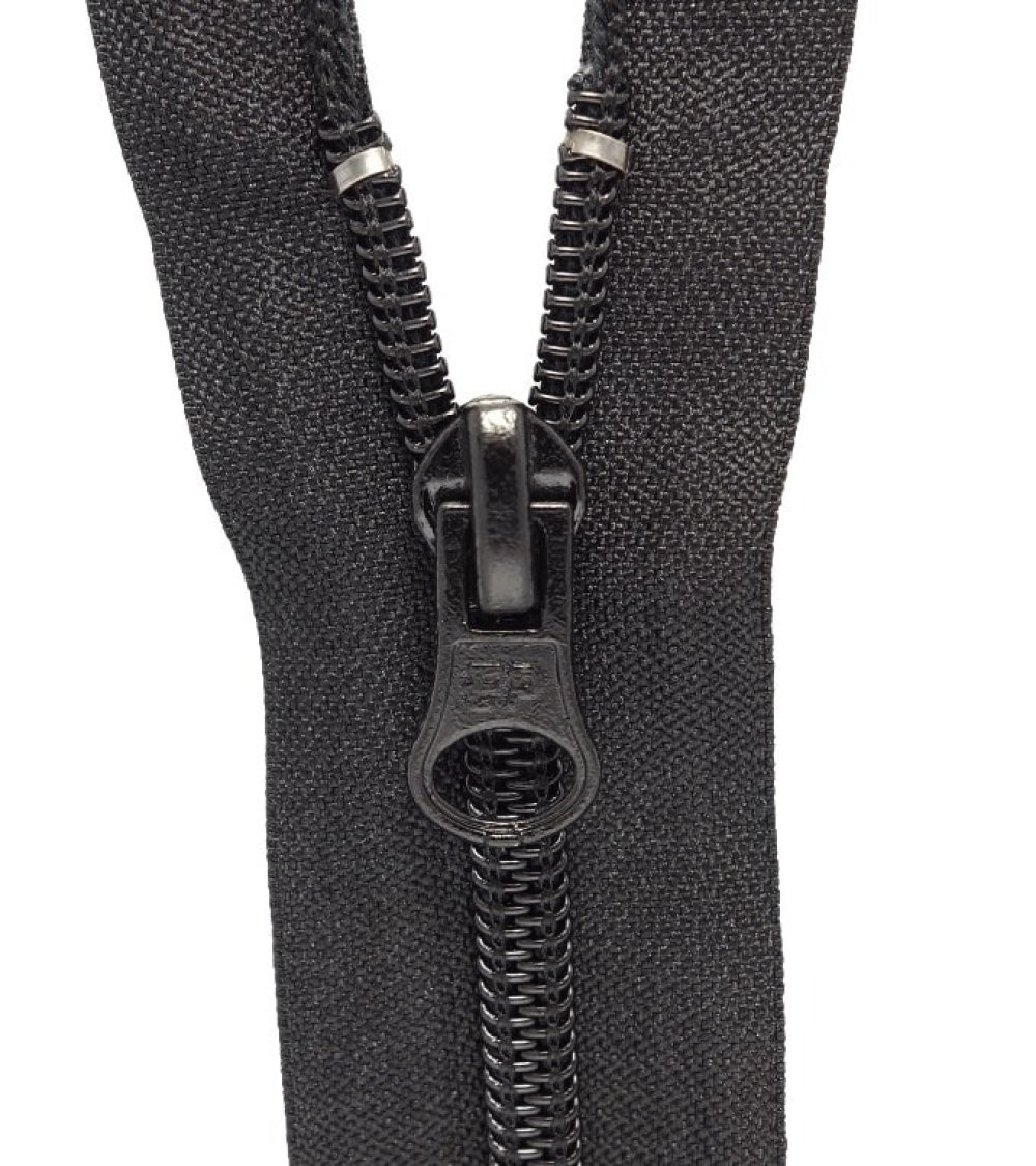 Fermeture éclair séparable spirale noir - 65cm – La CaSa de la Couture