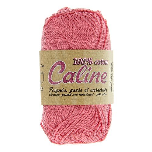 Pelote de coton - a tricoter ou à crocheter - 100% coton - rose doux n°111