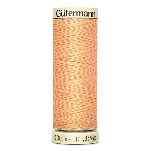 Fil à coudre gütermann - 100% polyester - 100 m - coloris 979 saumon