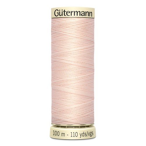 Fil à coudre gütermann - 100% polyester - 100 m - coloris 210 rose