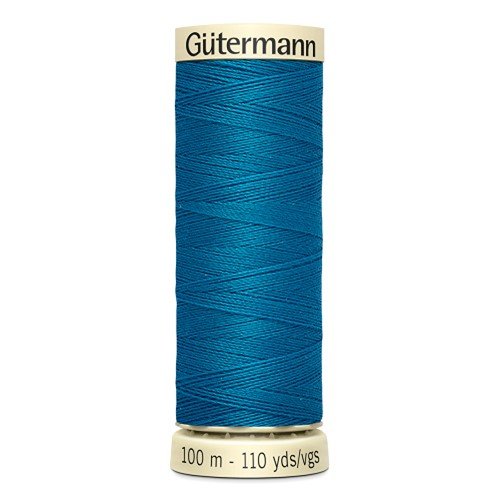 Fil à coudre gütermann - 100% polyester - 100 m - coloris 25 bleu