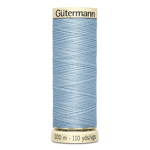 Fil à coudre gütermann - 100% polyester - 100 m - coloris 74 bleu