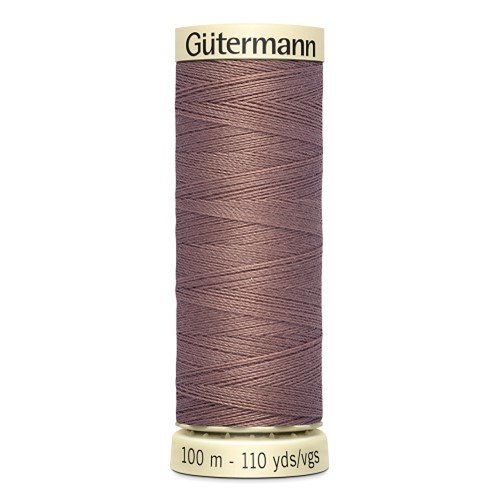 Fil à coudre gütermann - 100% polyester - 100 m - coloris 216 beige moyen