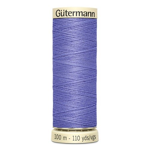 Fil à coudre gütermann - 100% polyester - 100 m - coloris 631 parme